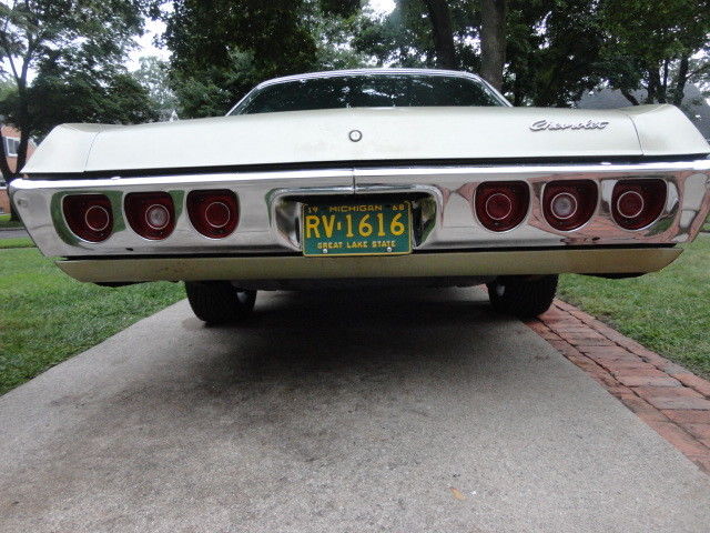 1968 impala 4 door sedan 22000 org. miles zero rust v-8 a/c 4bbl