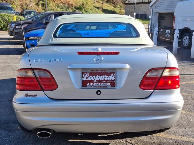 2001 mercedes-benz clk-class 430 cabriolet