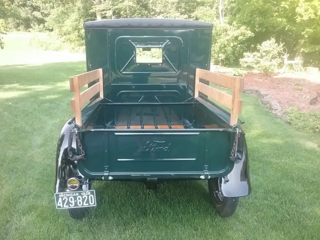 1928 ford model a pickup - 4 cylinder - original restoration - runs nice - clean