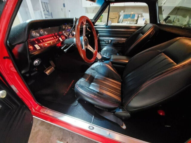 1966 chevrolet el camino coupe classic 350 v8 3 speed auto trans 3k on motor