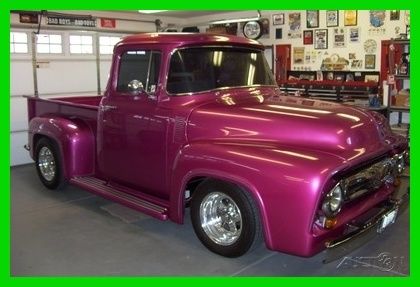 1956 ford f-100 big window frame off restoration pickup truck
