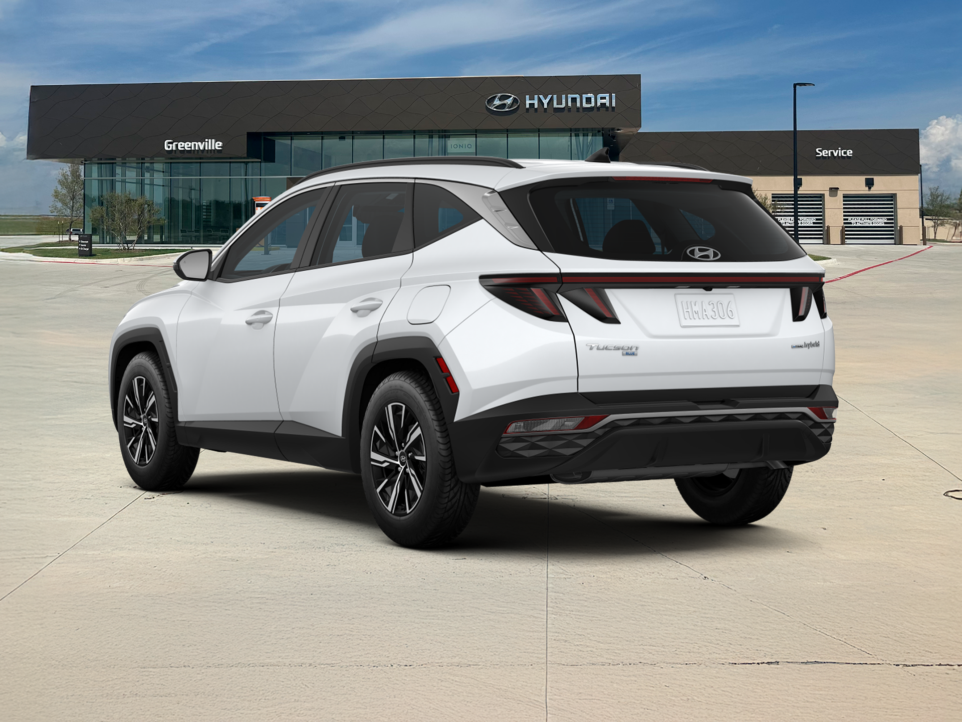 2022 hyundai tucson hybrid blue