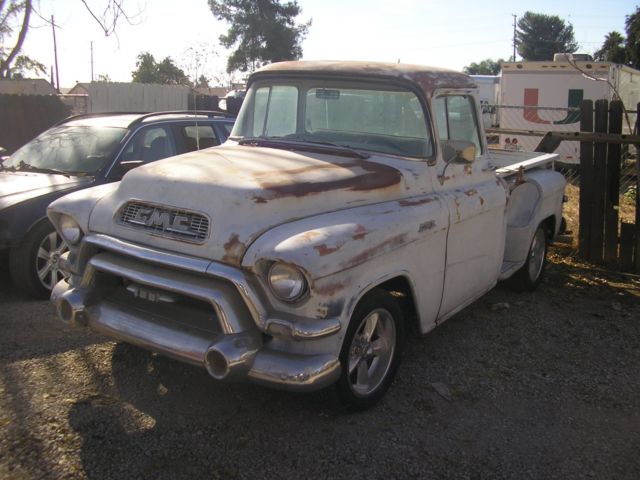 1955 gmc 100 stepside restomod with side mount