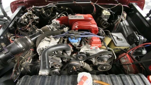 classic vintage chrome fomoco restomod 5.0l v8 auto transmission mustang motor