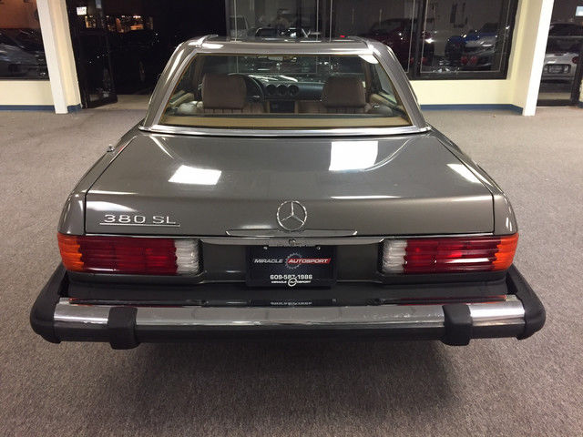 1983 mercedes-benz 380 series 380sl 46505 miles convertible 3.8l 8-cyl engine a