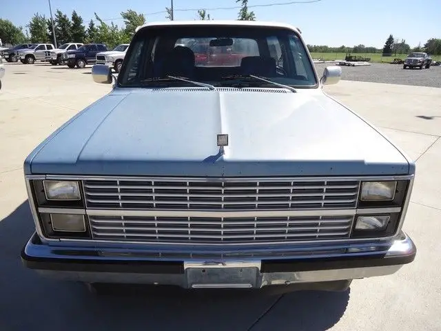 1983 gmc jimmy 4wd k1500 60181 miles blue suv 8 automatic