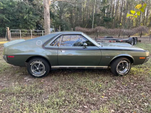 1970 amc amx coupe grey rwd manual amx