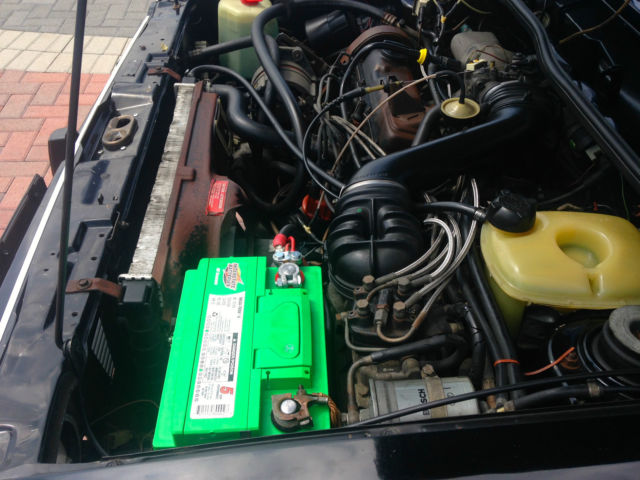 1985 volkswagen cabriolet convertible 4 cyl. 1.8l