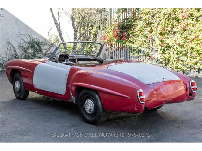 1957 mercedes-benz 190sl in beverly hills, california
