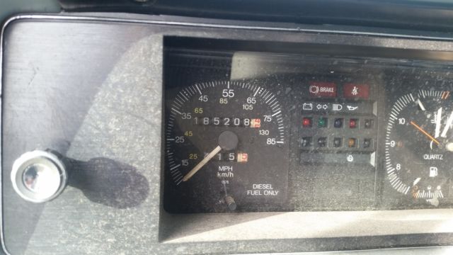 1981 vw rabbit diesel engine