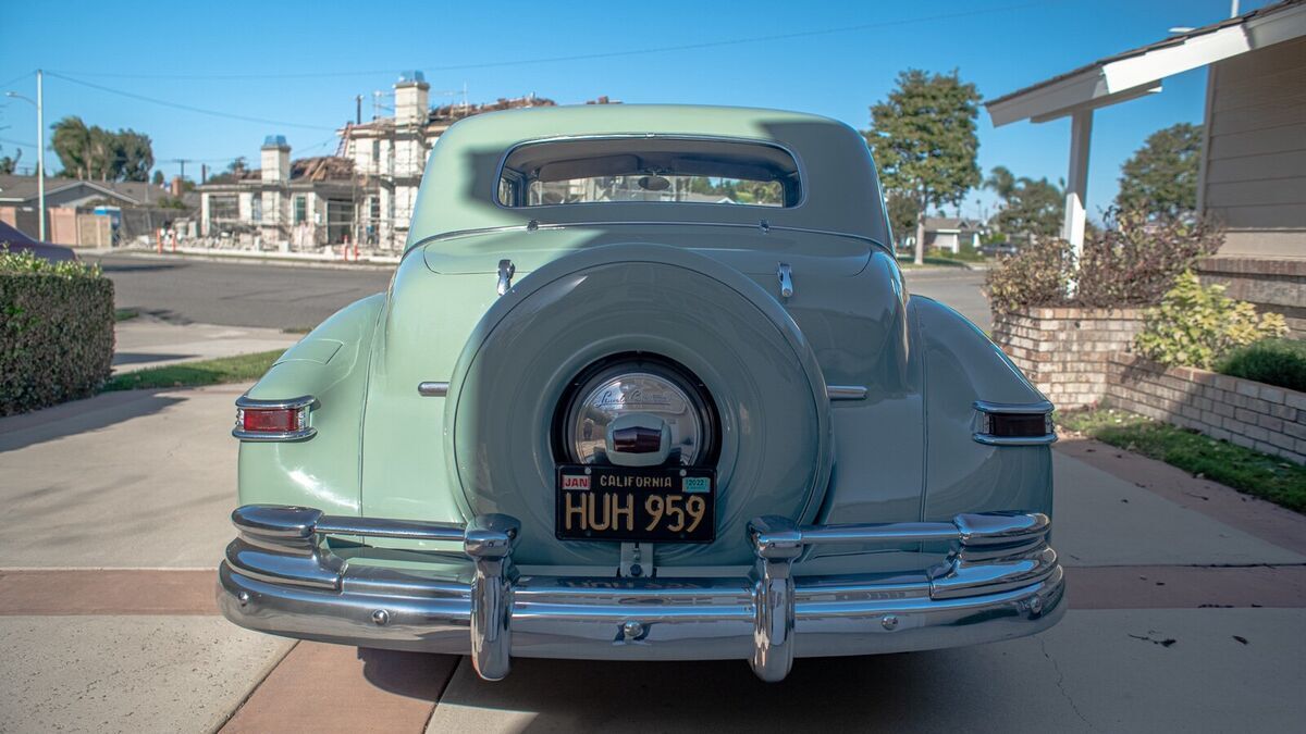 1948 lincoln continental coupe green rwd manual
