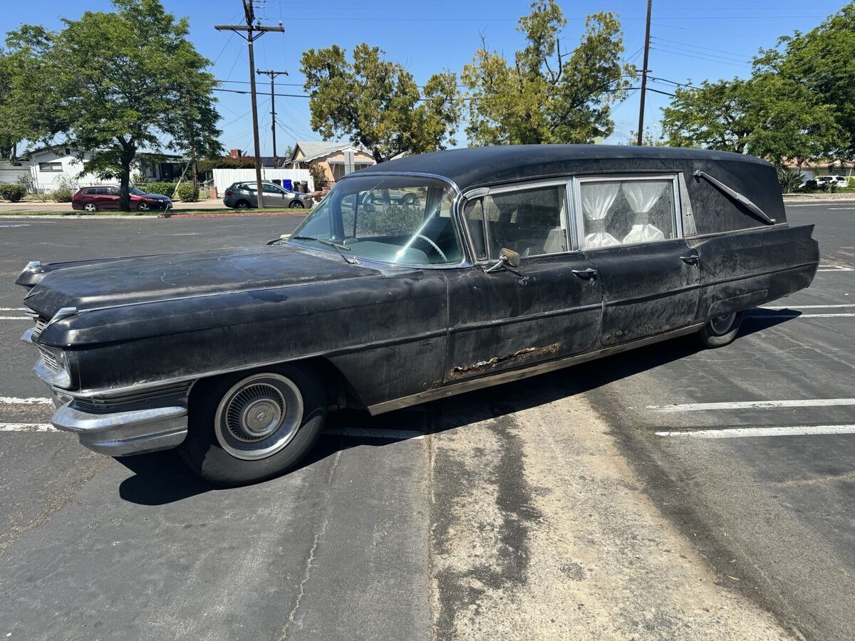 1964 cadillac fleetwood 75 wagon black