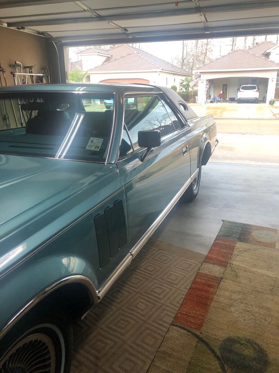 1979 lincoln mark v white rwd automatic base