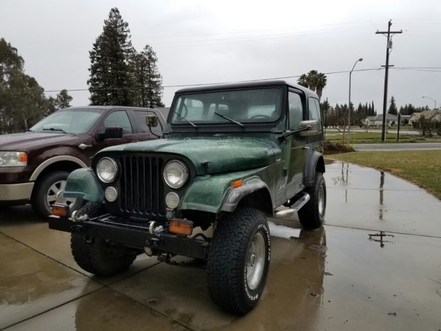 jeep cj7 "lots of upgrades"
