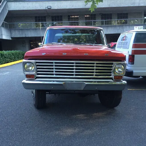 1967 ford f-250 ranger camper special highboy