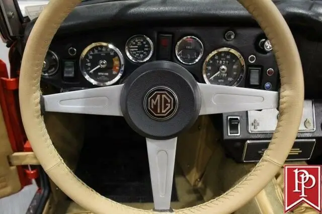 1973 mg midget 0 bright red