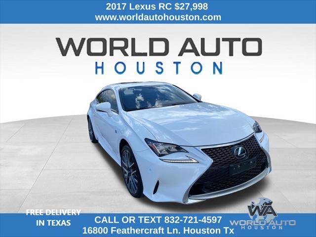 2017 lexus rc 350 base