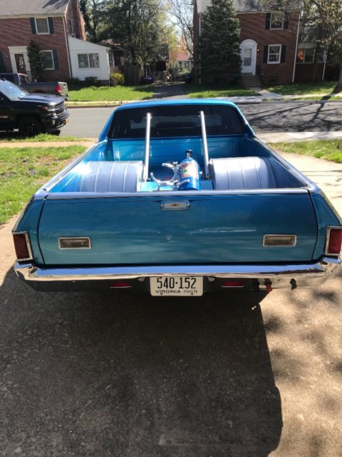 1969 chevrolet el camino ss 396 trim with 502 big block