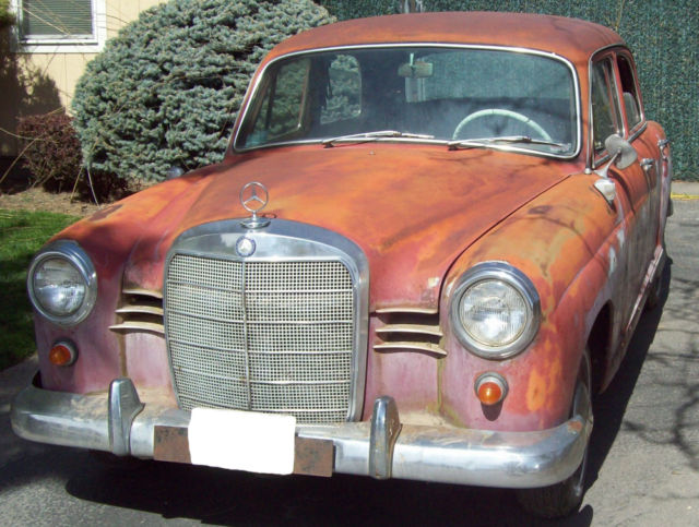 1960 mercedes benz 190b *ultra rare air conditioning*