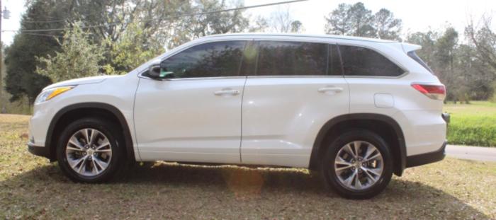 used 2015 toyota highlander xle laurel, ms 39443 for sale in laurel, mississippi