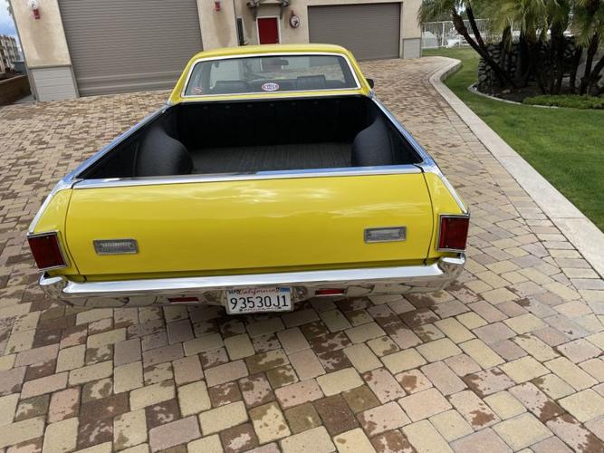 custom 1972 chevrolet el camino with a 454 v8 in norco, california