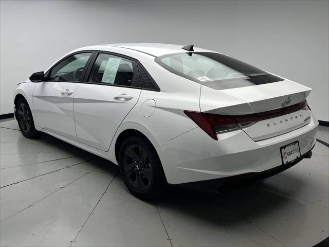 2021 hyundai elantra hev blue