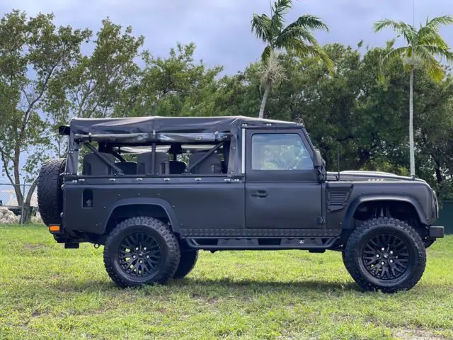 1986 land rover defender suv black 4wd automatic defender 110