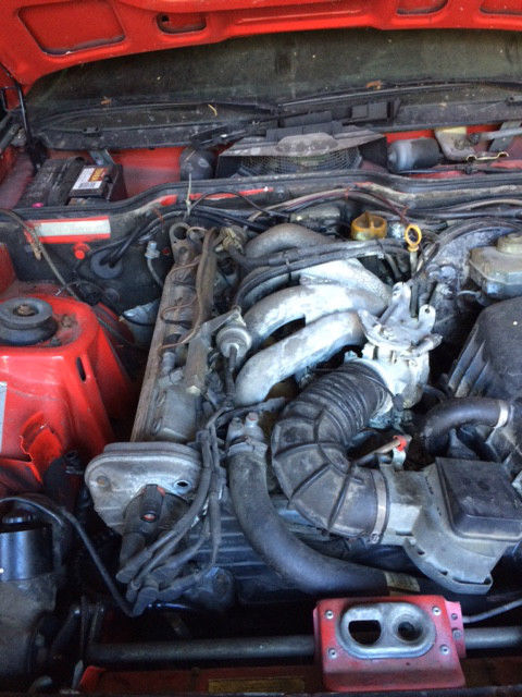 1987-88 porsche 924s track car in progress