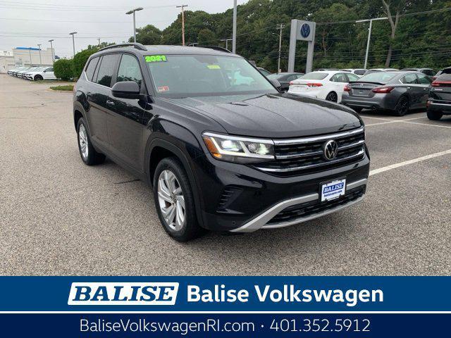 2021 volkswagen atlas 3.6l se w/technology