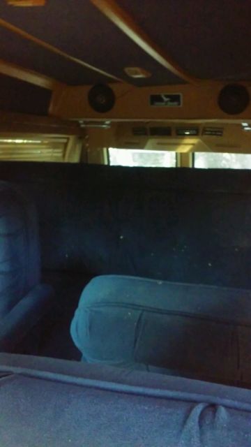 1987 dodge van yellow