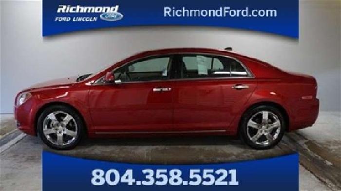2012 chevrolet malibu lt w/1lt in richmond, va