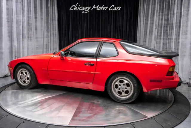 1987 porsche 944 hatchback removable sunroof! guards red