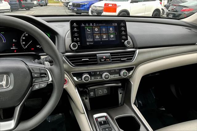 2022 honda accord hybrid base