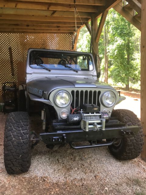 1977 jeep cj7 chief crawler scrambler style highly modified