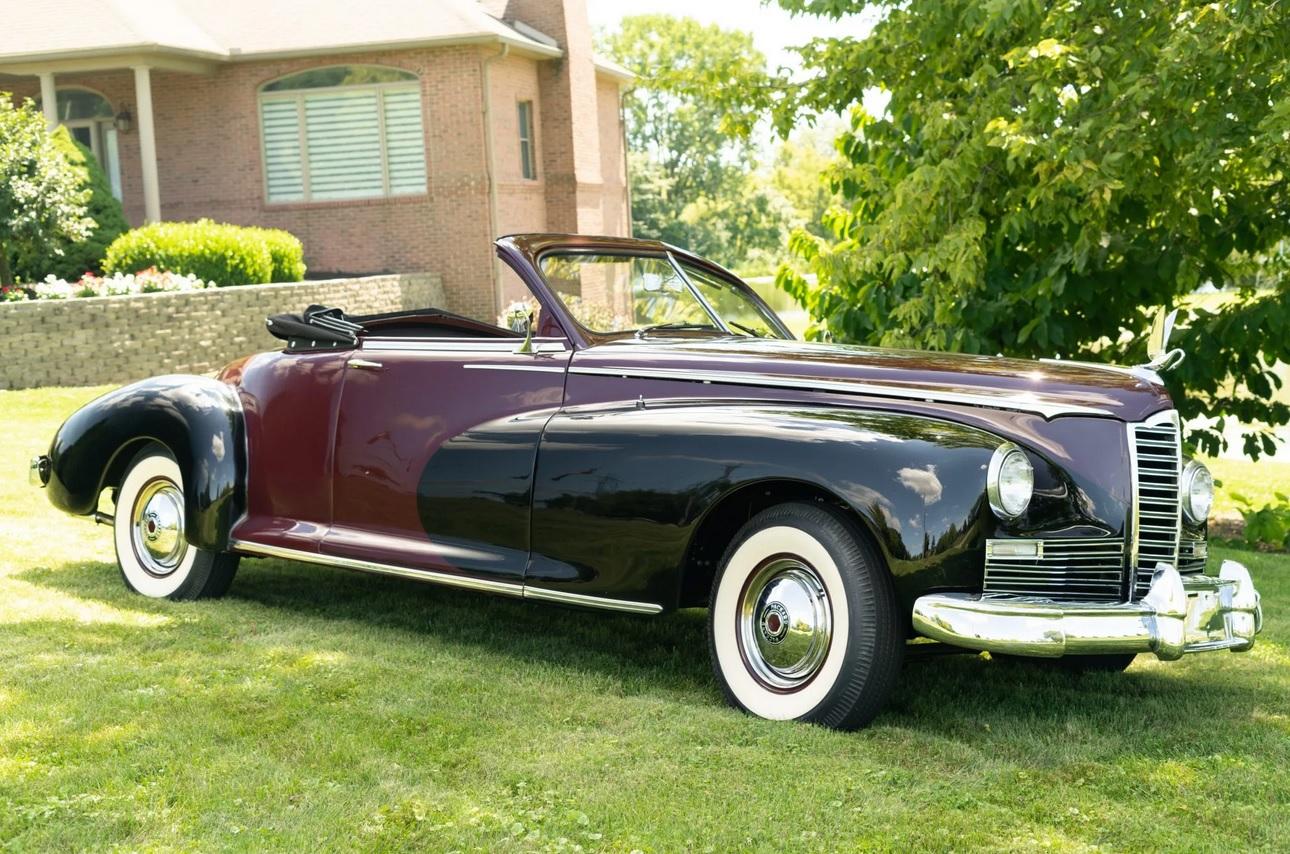 1947 packard super clipper eight speedster
