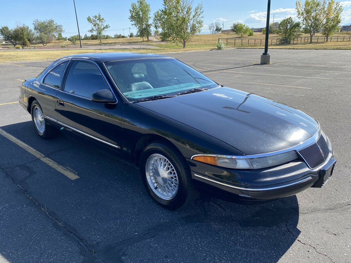 1994 lincoln mark viii black rwd automatic lsc