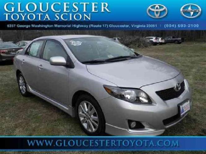 2010 toyota corolla s in gloucester, va