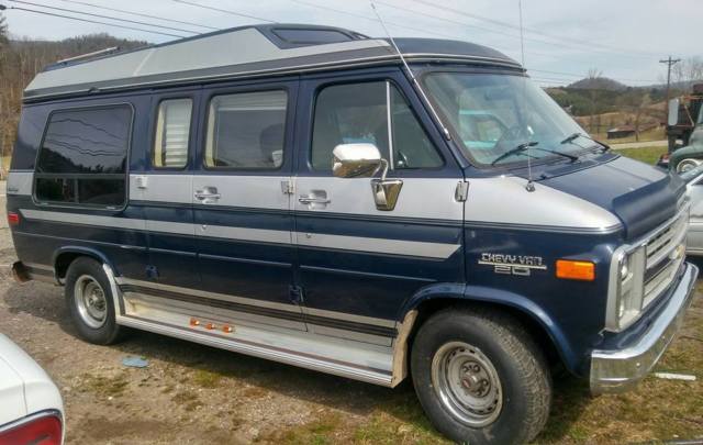 1989 chevy g20 "eagle" conversion van, only 34k original miles!