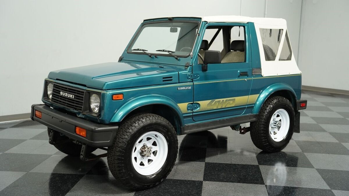 classic vintage chrome samurai 1.3 inline 4 cylinder manual transmission