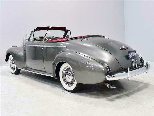 1940 buick super 56c 66237 miles gray convertible 248 cubic inch straight-8 man