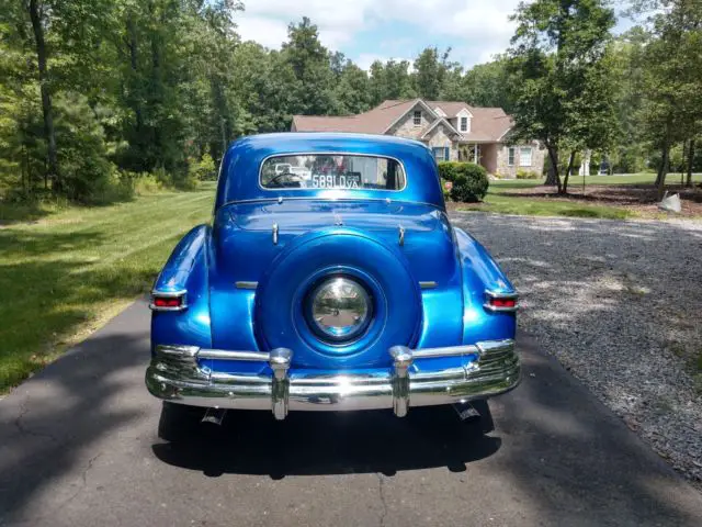 1947 lincoln continental coupe with a '53 cadillac 331 v8 engine