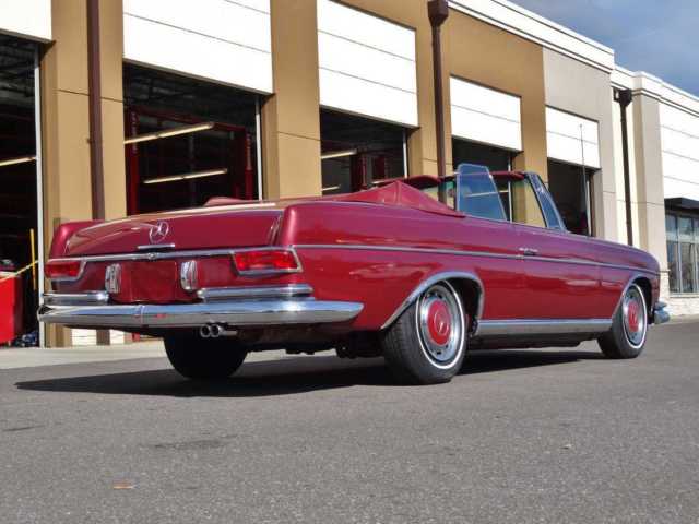 1967 mercedes benz 300 se cabriolet - w112 - m189 engine runs - drives