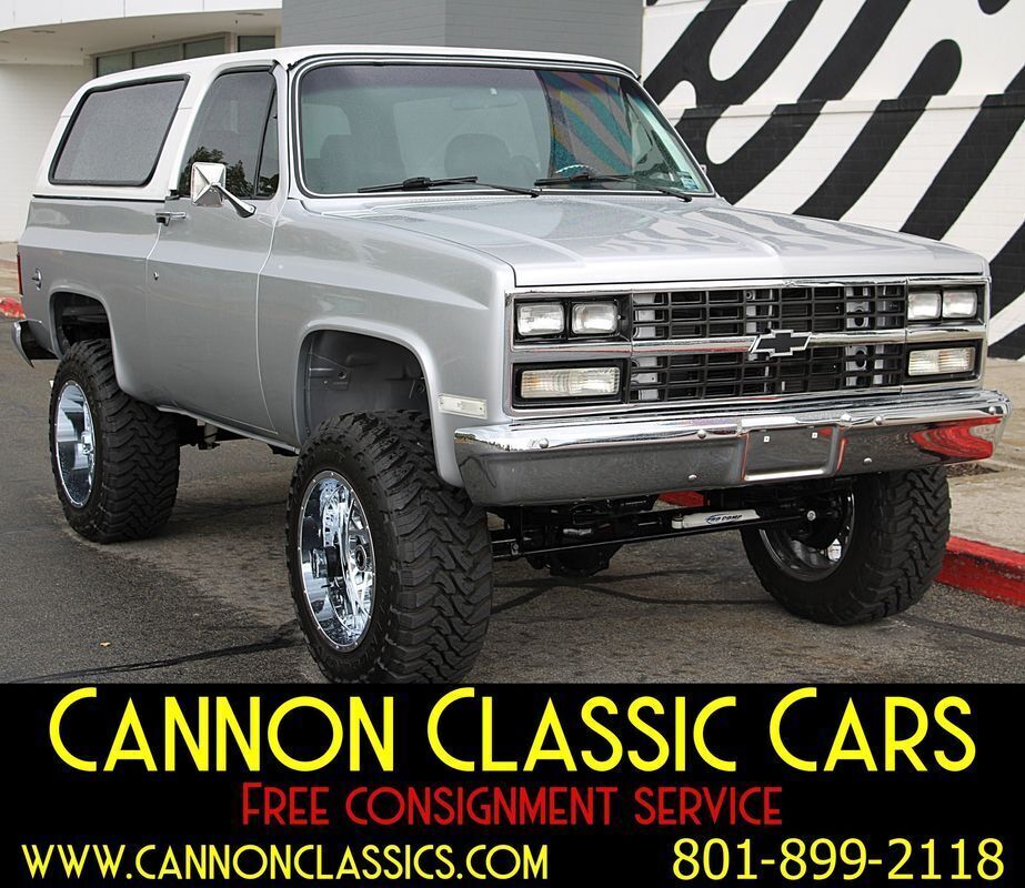 ***1974 chevy blazer 4x4 frame off restomod silver***
