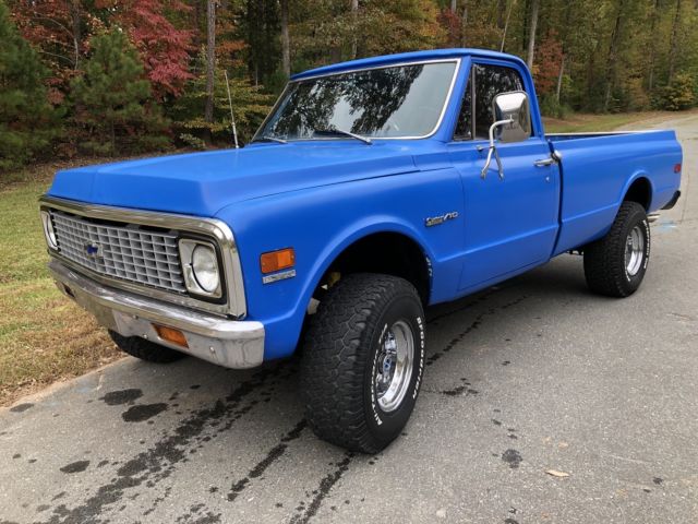 1972 chevrolet k10 4x4 truck. good condition for a daily or weekend truck