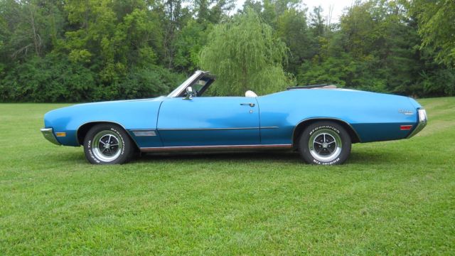 1971 buick skylark custom convertible 59k doc miles