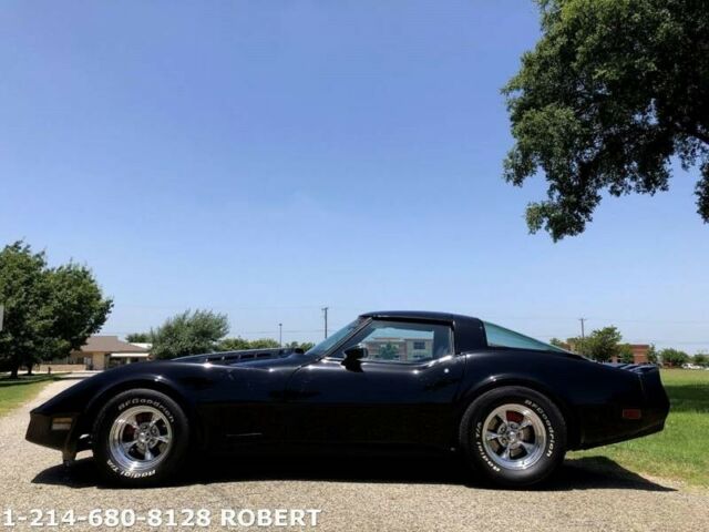 1981 chevrolet corvette base 88,499 miles black coupe v8 5.7l automatic 3-speed