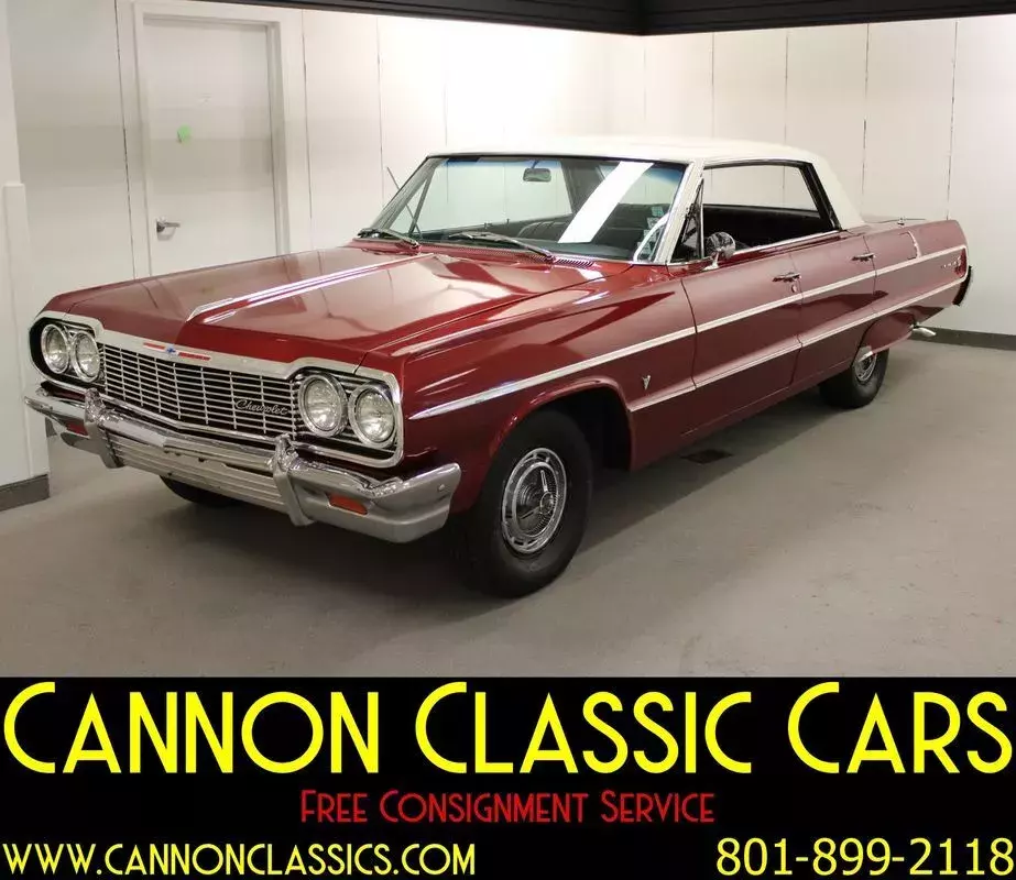 ***1964 chevrolet impala red***