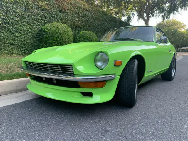 awesome restored 240z 240 z hot rod v8 sleeper rust free excellent trade ?