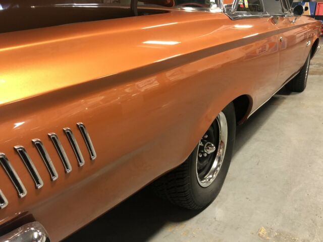 1965 plymouth satellite coupe orange rwd manual coupe
