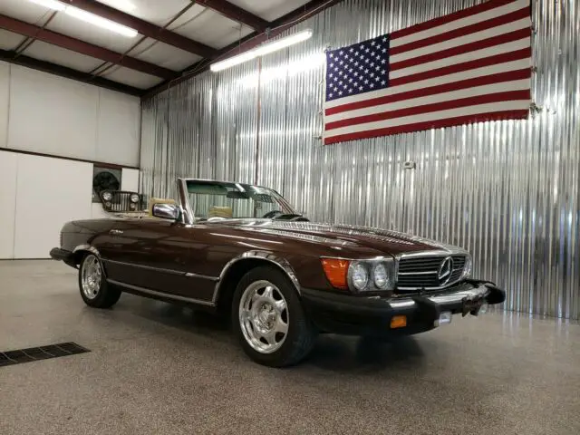 my 92 year old fathers 380 mercedes sl removable hardtop convertible no reserve!